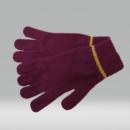 SCARLET AND GOLD GLOVES 100% LAMBSWOOL